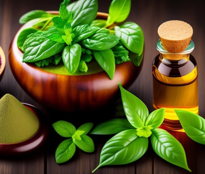 Basil oil